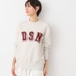 デッサン（ユニセックス）(Dessin(UNISEX))の【ユニセックス・洗える・セットアップ可能】タフティングロゴスウェット グレージュ(050)