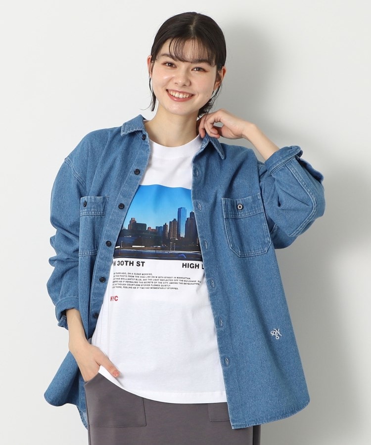 デッサン（ユニセックス）(Dessin(UNISEX))の【ユニセックス・洗える】フォトプリントロングスリーブTシャツ2