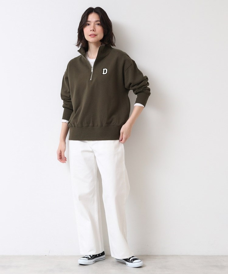 デッサン（ユニセックス）(Dessin(UNISEX))の【ユニセックス】ハーフジップスウェット7