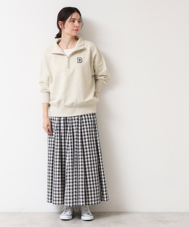 デッサン（ユニセックス）(Dessin(UNISEX))の【ユニセックス】ハーフジップスウェット2