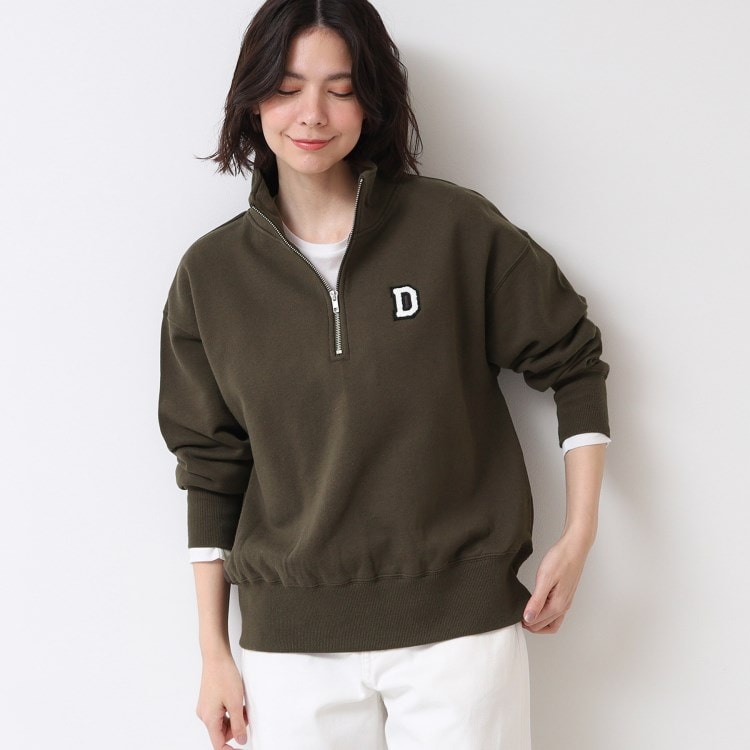 デッサン（ユニセックス）(Dessin(UNISEX))の【ユニセックス】ハーフジップスウェット スウェット・トレーナー