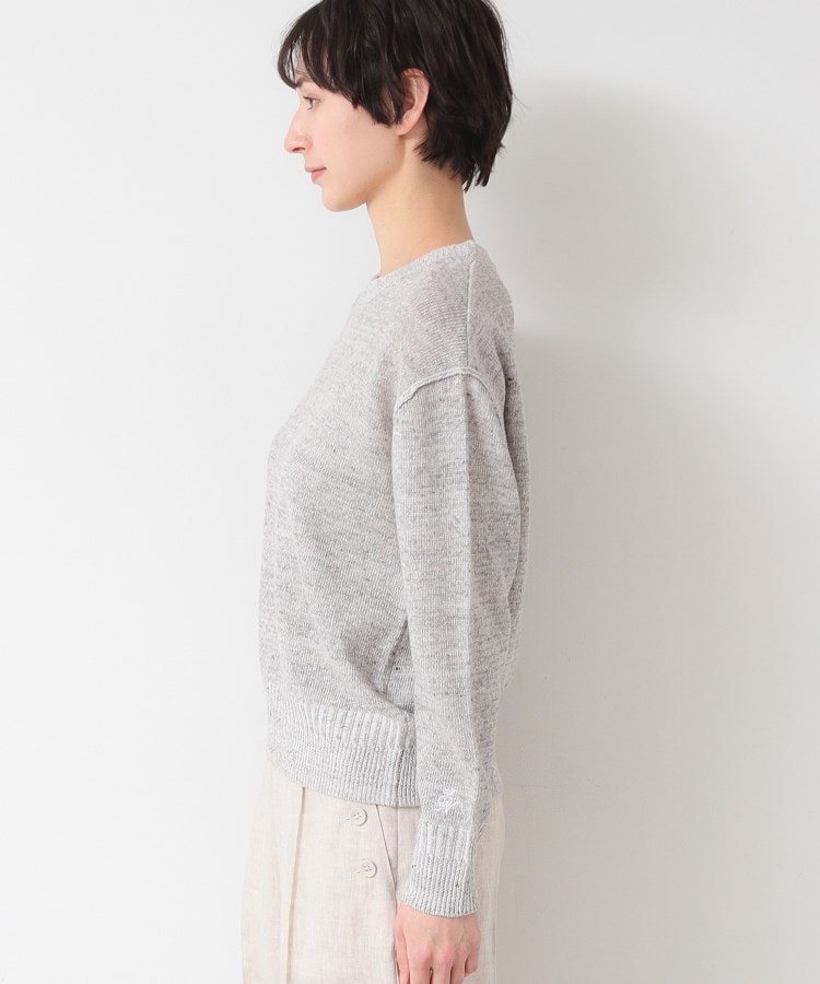 デッサン（ユニセックス）(Dessin(UNISEX))の【ユニセックス】コットンリネン杢ニット10