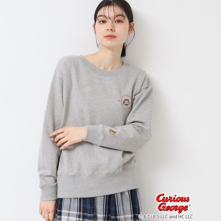 デッサン（ユニセックス）(Dessin(UNISEX))の【ユニセックス/おさるのジョージコラボ】スウェット スウェット・トレーナー