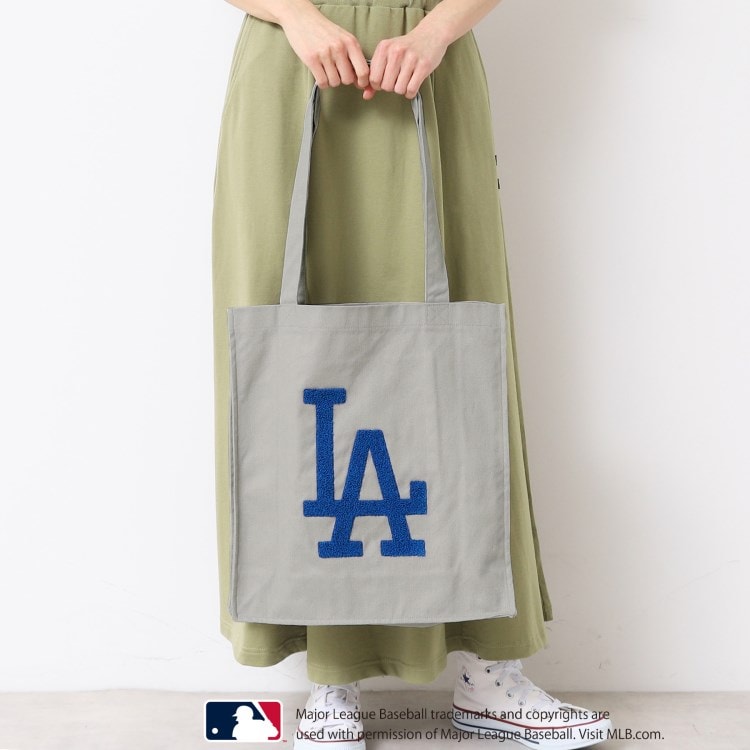 デッサン（ユニセックス）(Dessin(UNISEX))の【ユニセックス】MLB/ロゴ入りトートバッグ トートバッグ