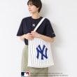 デッサン（ユニセックス）(Dessin(UNISEX))の【ユニセックス】MLB/ロゴ入りトートバッグ ネイビー(094)