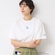 デッサン（ユニセックス）(Dessin(UNISEX))の【ユニセックス】MLB/ロゴ入りTシャツ ホワイト(002)