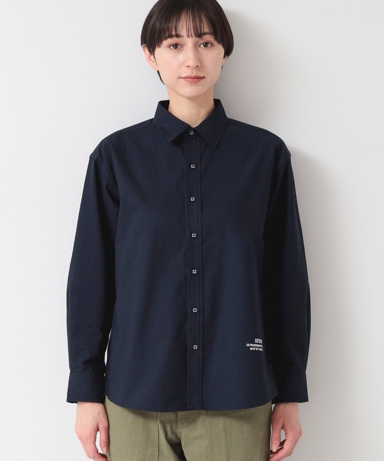 デッサン（ユニセックス）(Dessin(UNISEX))の【ユニセックス】刺繍入りオックスシャツ9