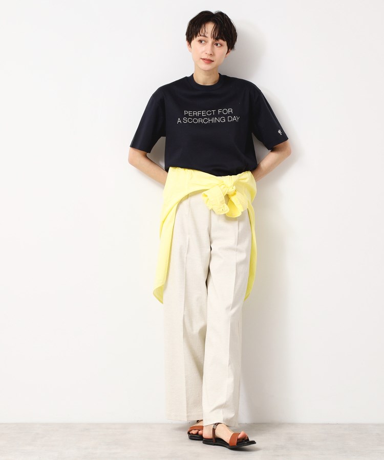 デッサン（ユニセックス）(Dessin(UNISEX))の【ユニセックス／接触冷感／抗菌防臭／洗える】アイスクリアコットンロゴTシャツ11