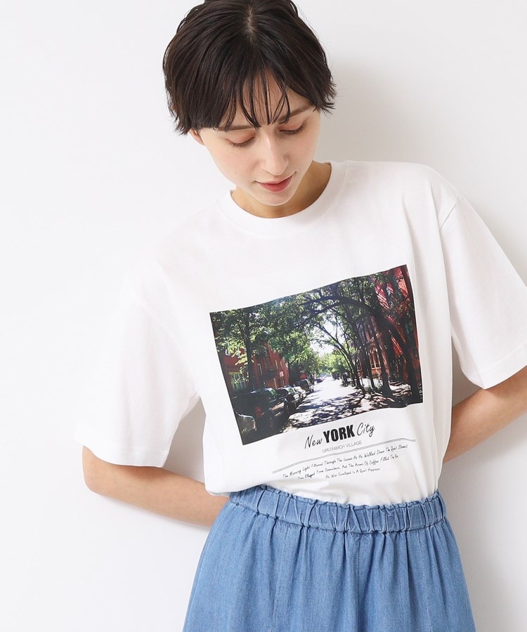 デッサン（ユニセックス）(Dessin(UNISEX))の【ユニセックス】フォトTシャツ ホワイト(001)