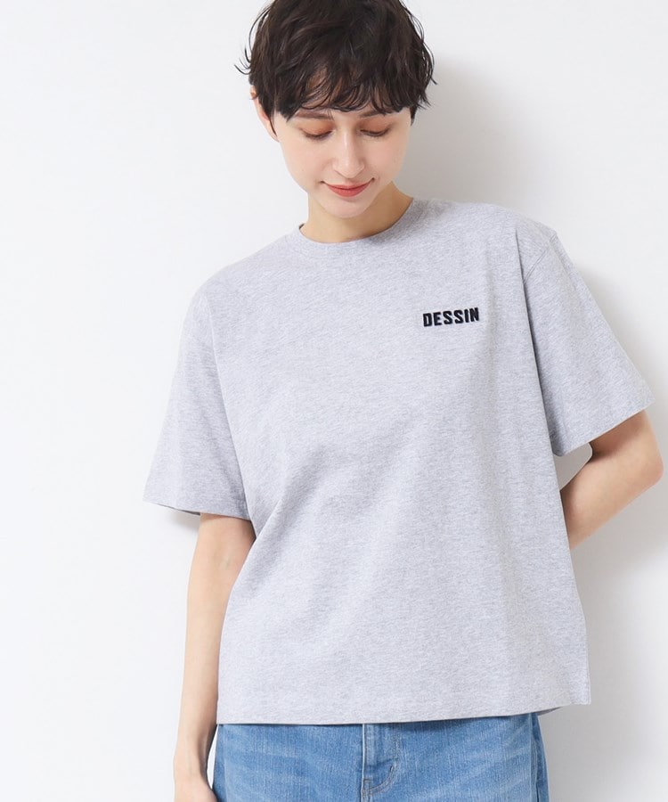 デッサン（ユニセックス）(Dessin(UNISEX))の【ユニセックス】タフティングT グレー(012)