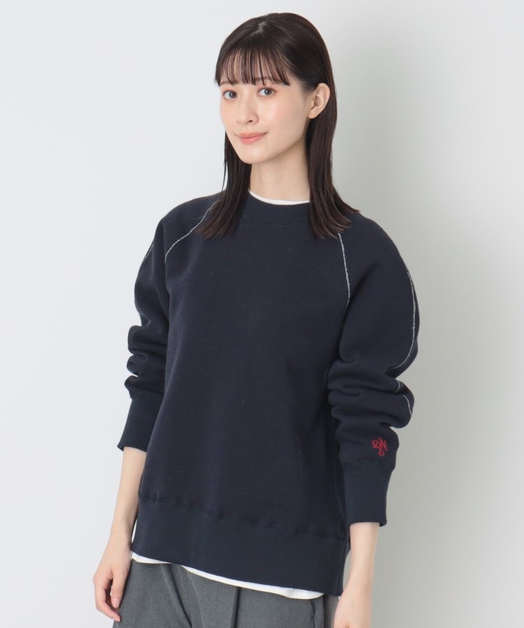 デッサン（ユニセックス）(Dessin(UNISEX))の【ユニセックス・日本製・洗える】吊り裏毛スウェット ネイビー(094)
