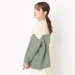 ヨリモ(YORIMO)の【洗える・ゆったり】映えるジャカードボトルネックニットは嬉しい小顔見え♪12