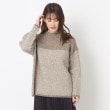 ヨリモ(YORIMO)の【洗える・ゆったり】映えるジャカードボトルネックニットは嬉しい小顔見え♪16