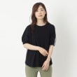 ヨリモ(YORIMO)の【異素材ドッキング】後ろ身頃ストライプドルマンプルオーバー12