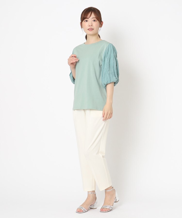 ヨリモ(YORIMO)の【袖コンシャスデザイン】袖バルーンプルオーバー13