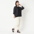 ヨリモ(YORIMO)の【コンパクトに持ち運べる】シアーボーダーカーディガン13