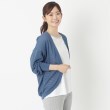 ヨリモ(YORIMO)の【コンパクトに持ち運べる】シアーボーダーカーディガン16