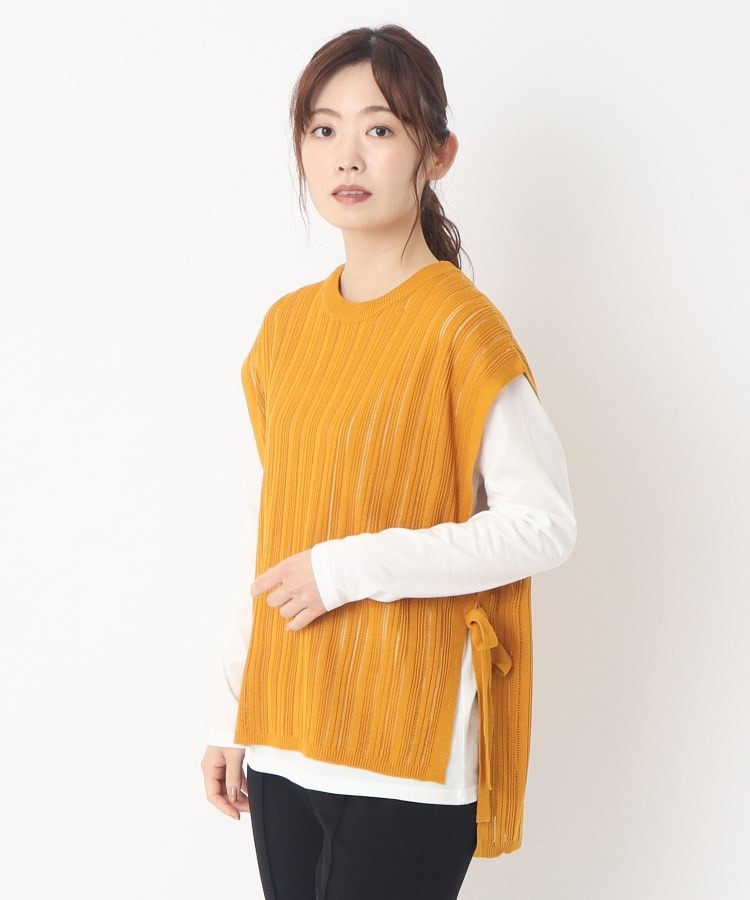 ヨリモ(YORIMO)の【セットアイテム】Tシャツ＆ニットベストセット18
