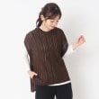 ヨリモ(YORIMO)の【セットアイテム】Tシャツ＆ニットベストセット ブラウン(043)