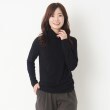 ヨリモ(YORIMO)の【吸水発熱】薄いけれど暖かい！タートルネックインナー ブラック(019)