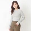 ヨリモ(YORIMO)の【一枚持っておくと便利】チビハイネックプルオーバー グレー(012)