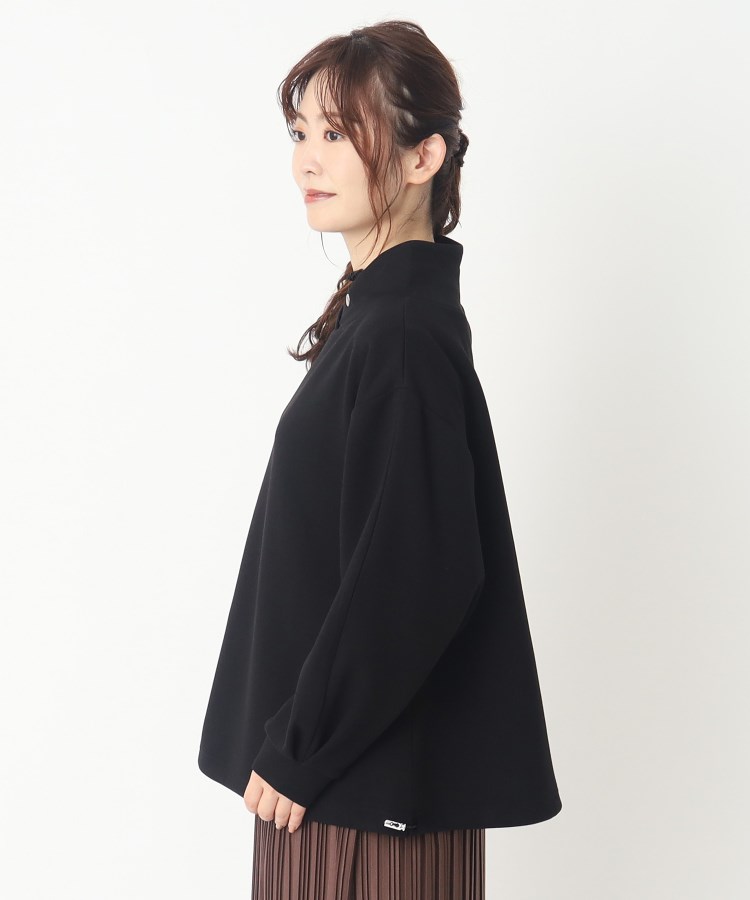 ヨリモ(YORIMO)の【ボリューム感の衿が可愛い】パーカー風プルオーバー2