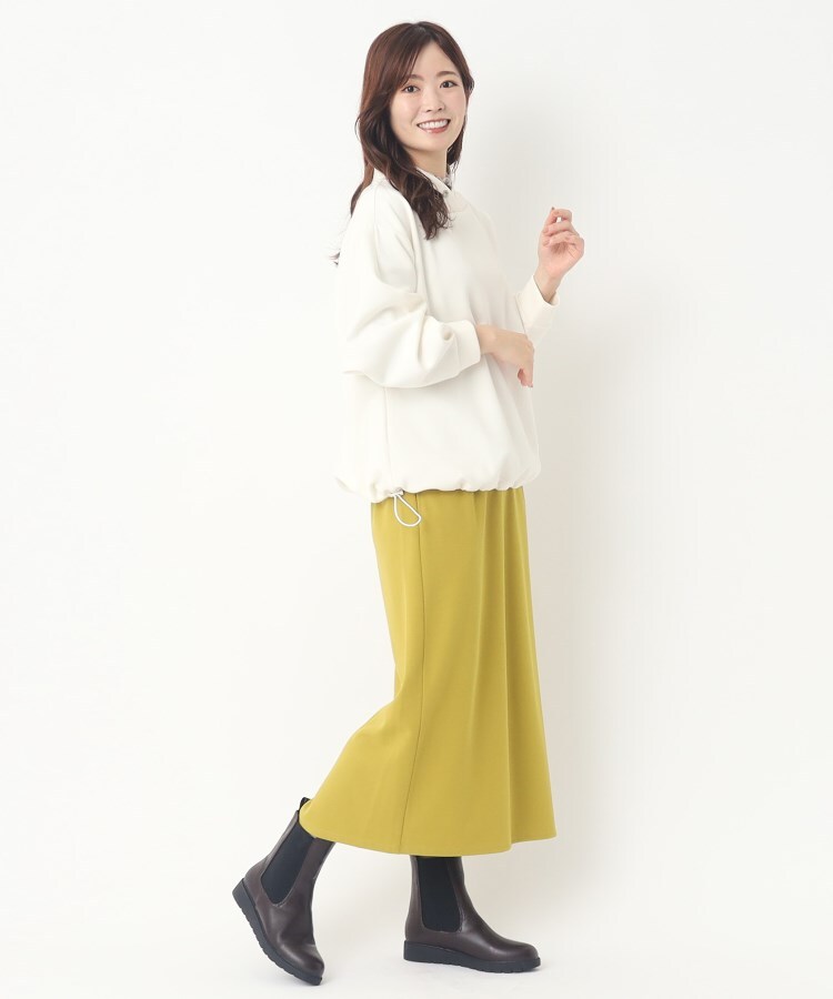 ヨリモ(YORIMO)の【ボリューム感の衿が可愛い】パーカー風プルオーバー9