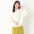 ヨリモ(YORIMO)の【ボリューム感の衿が可愛い】パーカー風プルオーバー7