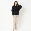 ヨリモ(YORIMO)の【お手入れ楽ちん】ドルマンスリーブのリブプルオーバー9