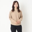 ヨリモ(YORIMO)の【お手入れ楽ちん】ドルマンスリーブのリブプルオーバー16