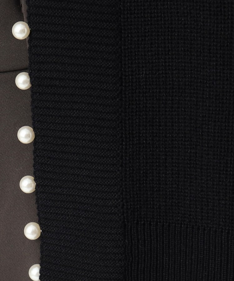 ヨリモ(YORIMO)の【フェイクパール付き】ニットカーディガン15