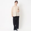 ヨリモ(YORIMO)の【洗える】カラミ素材のギャザーブラウス13