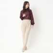 ヨリモ(YORIMO)の【大人の花柄】シャーリングブラウス17
