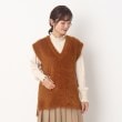 ヨリモ(YORIMO)の【ふわふわフェザーヤーン】ニットベスト11