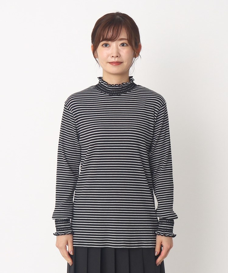 ヨリモ(YORIMO)の【着回し力◎！】スモッキングプルオーバー1