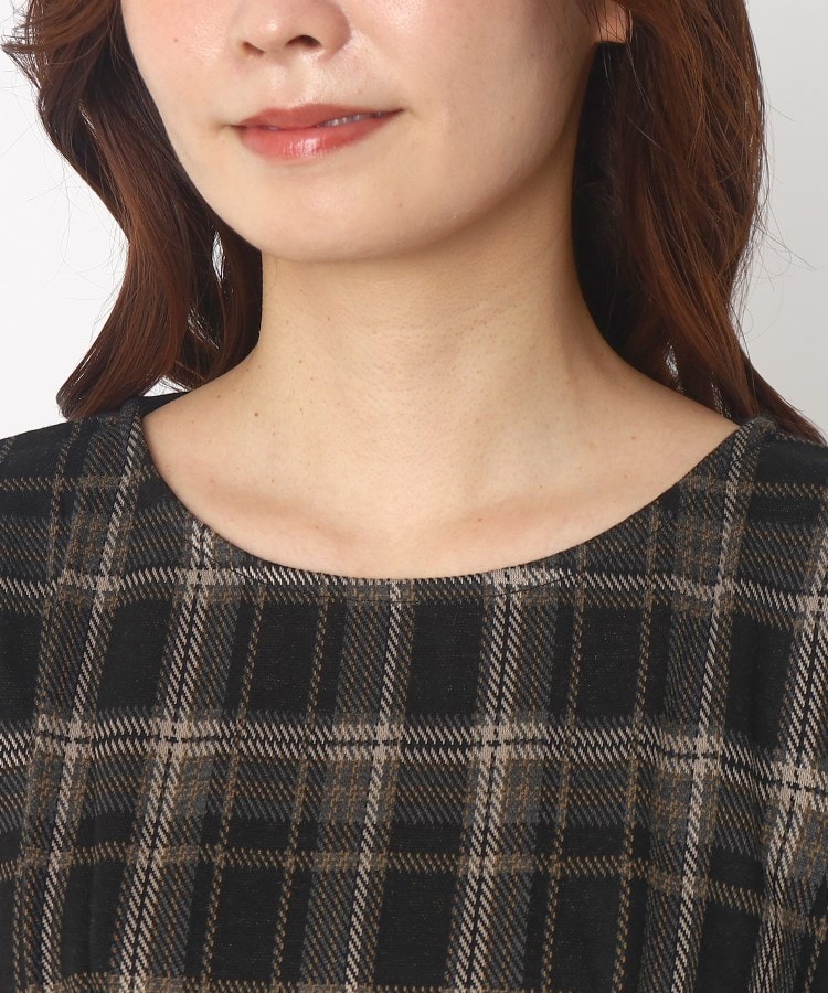 ヨリモ(YORIMO)の【1枚でサマになる】チェックドッキングプルオーバー4