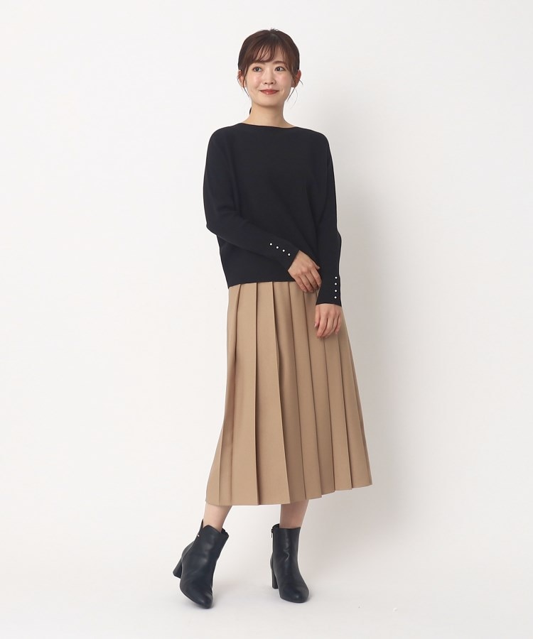 ヨリモ(YORIMO)の【一枚持っておくと便利】ドルマンスリーブニットオーバー9