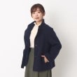 ヨリモ(YORIMO)の【裏リブ素材】スタンドカラーショートコート10