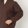 ヨリモ(YORIMO)の【洗える・セットアップ可】ウール見えスキッパーシャツ5
