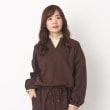 ヨリモ(YORIMO)の【洗える・セットアップ可】ウール見えスキッパーシャツ16