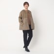 ヨリモ(YORIMO)の【ヒップが隠れるミドル丈】キルティング切り替えコート11