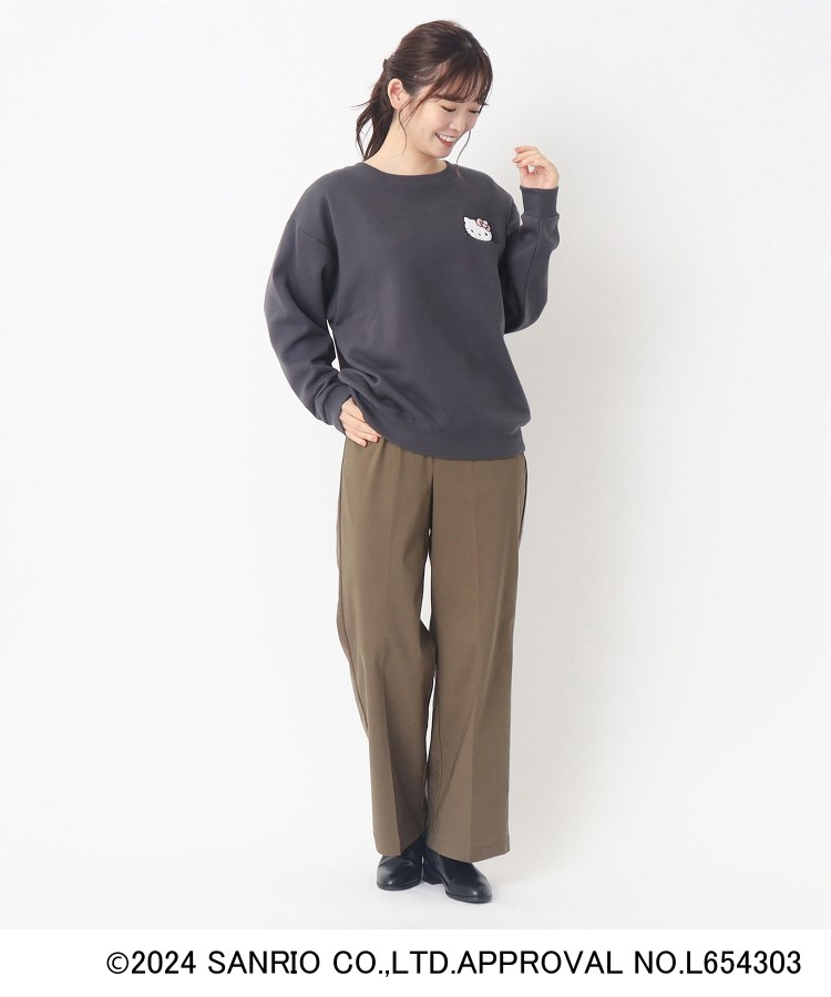 ヨリモ(YORIMO)の【50周年ハローキティコラボ】裏起毛トレーナー14