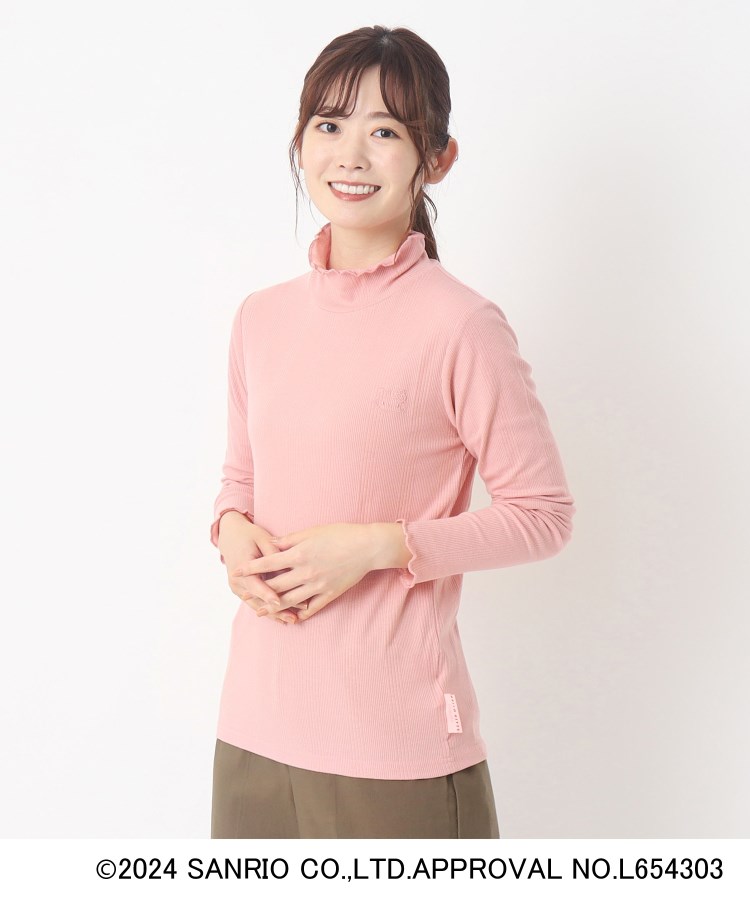 ヨリモ(YORIMO)の【50周年ハローキティコラボ】テレコリブインナーTシャツ16
