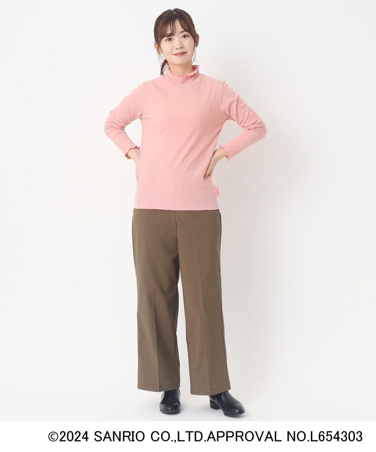 ヨリモ(YORIMO)の【50周年ハローキティコラボ】テレコリブインナーTシャツ18