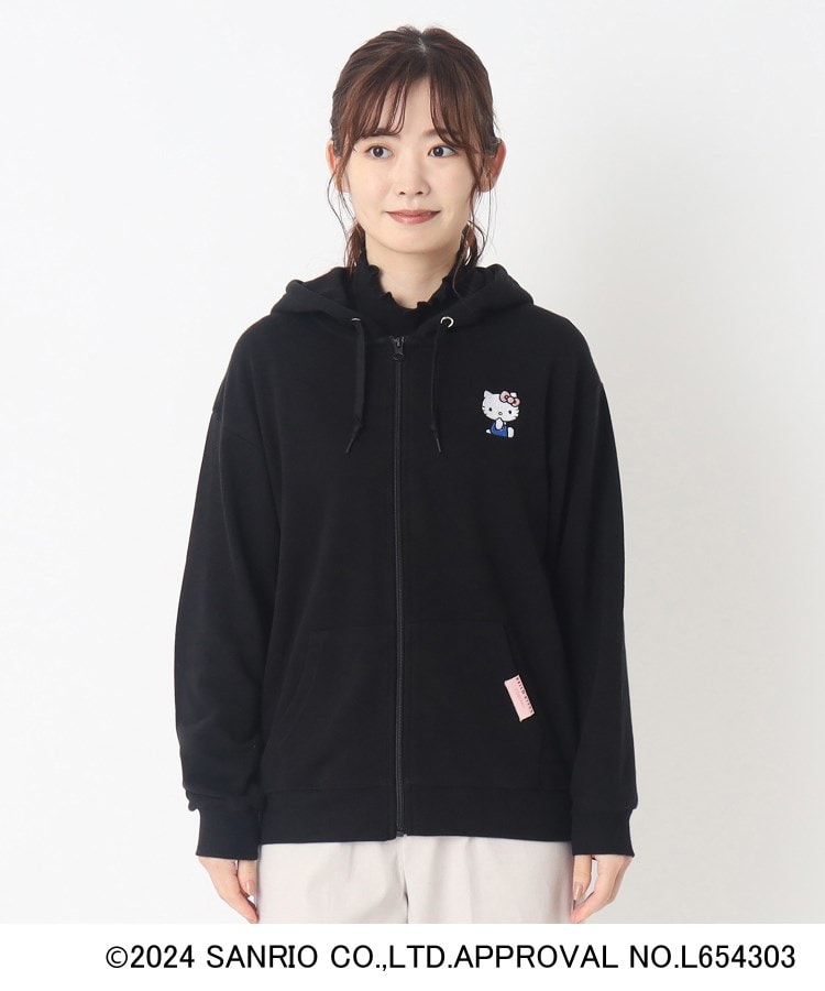 50周年ハローキティコラボ】裏毛ZIPパーカー(パーカー 50周年ハローキティコラボ】裏毛ZIPパーカー(パーカー