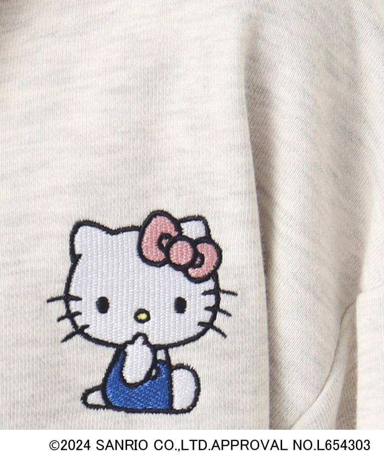 50周年ハローキティコラボ】裏毛ZIPパーカー(パーカー 50周年ハローキティコラボ】裏毛ZIPパーカー(パーカー