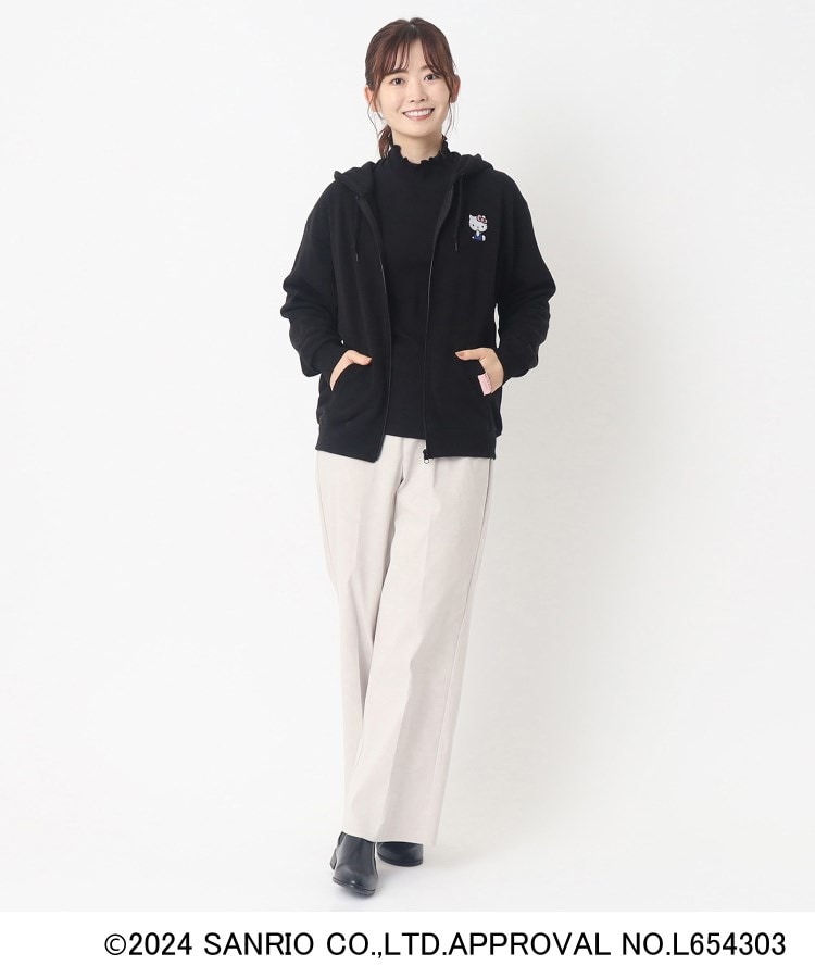 50周年ハローキティコラボ】裏毛ZIPパーカー(パーカー 50周年ハローキティコラボ】裏毛ZIPパーカー(パーカー