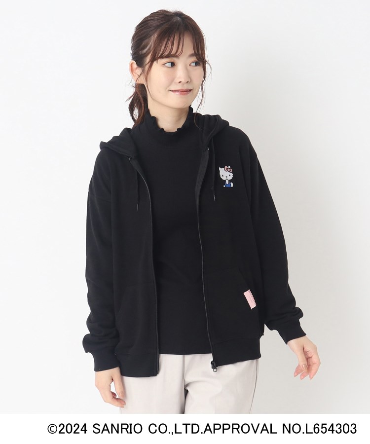 50周年ハローキティコラボ】裏毛ZIPパーカー(パーカー 50周年ハローキティコラボ】裏毛ZIPパーカー(パーカー