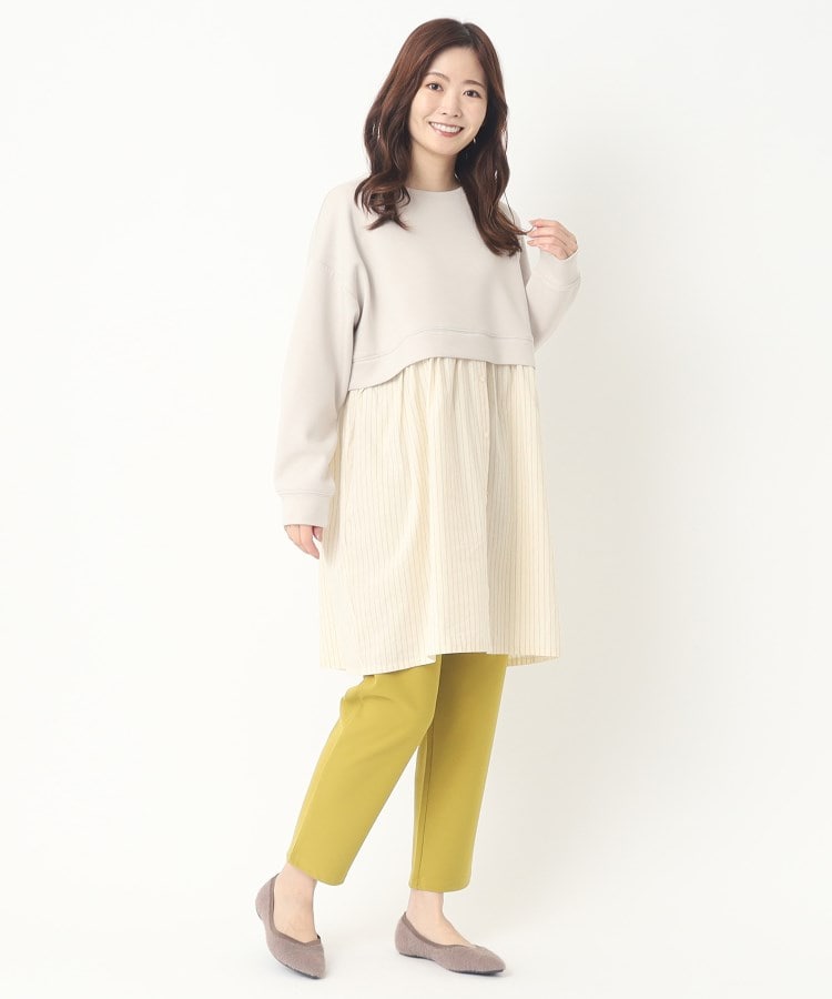 ヨリモ(YORIMO)の【スッキリ細見え】テーパードパンツ17