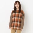 ヨリモ(YORIMO)の【ゆとりのあるサイズ感】チェックドッキングプルオーバー11